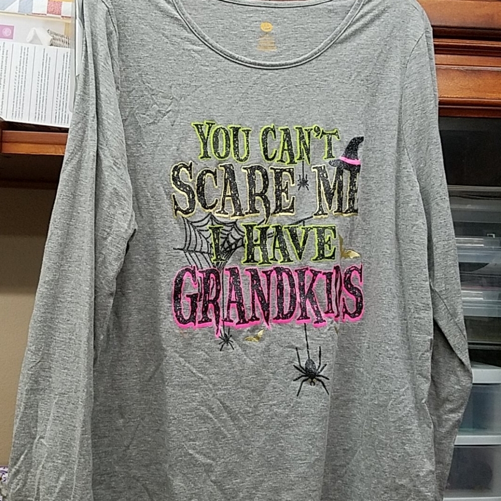Halloween You Can't Scare Me I Have Grandkids 2X